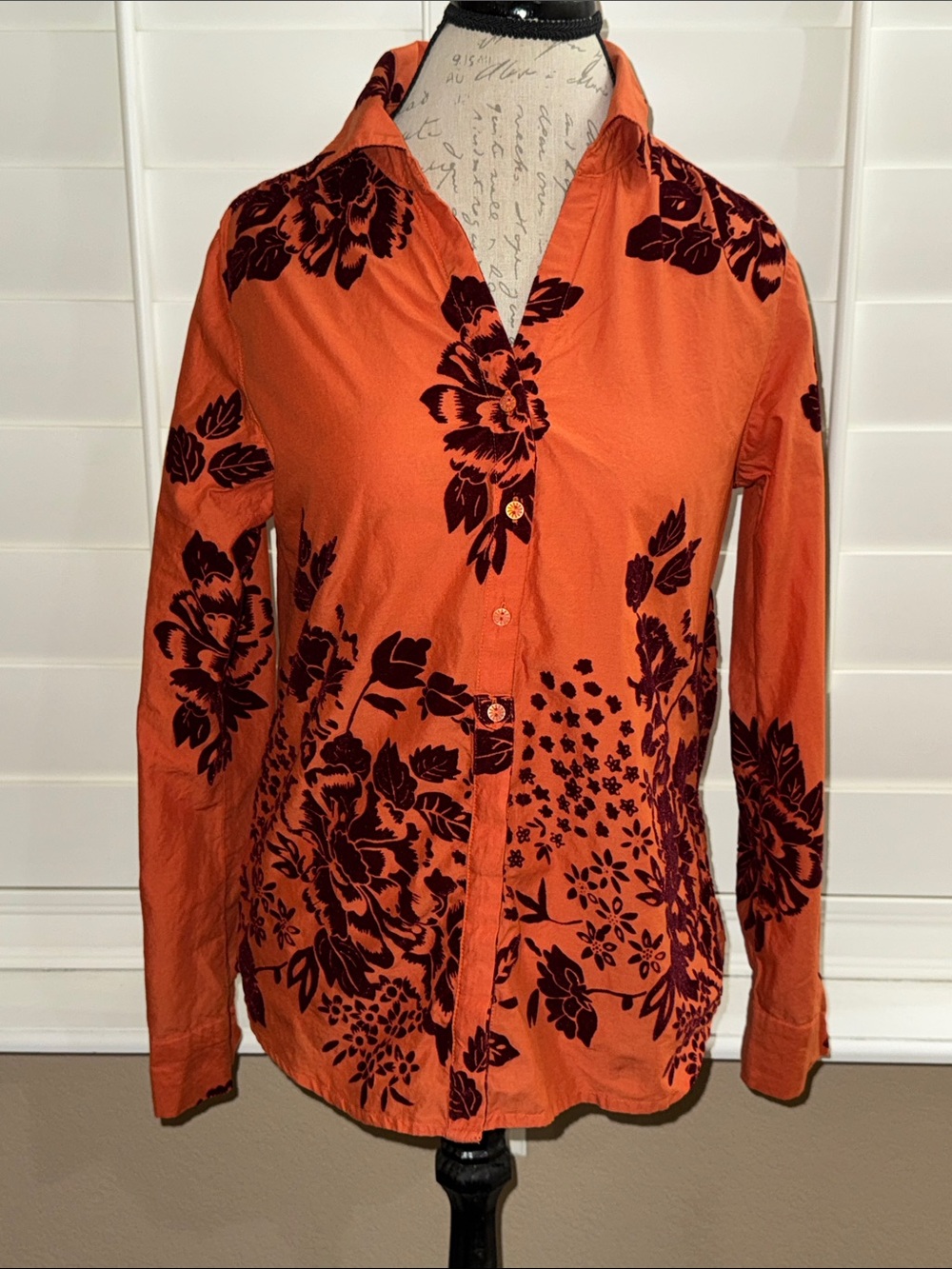 Sundance Vignette Floral Button Up Blouse